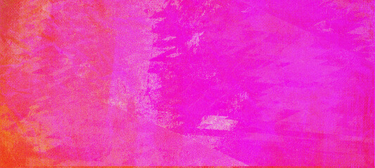 Pink abstract widescreen background banner, with copy space for text or your images