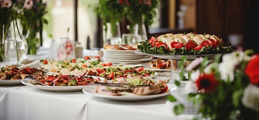wedding table setting