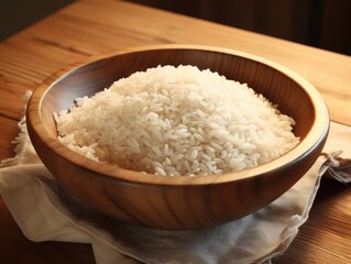 Fototapeta na wymiar bowl of rice