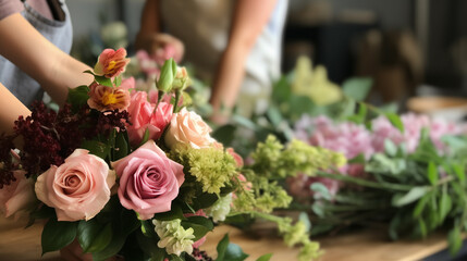 bouquet of flowers, ai generated