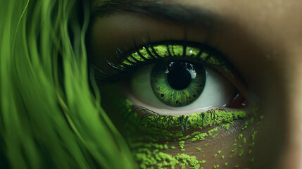 Obraz premium eye of the person