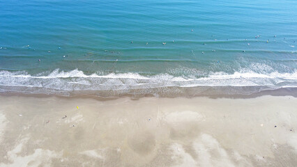 岸　波乗りサーフィン