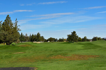 Beautiful and challenging Central Oregon golf course near Redmond and Bend. Rolling terrain with...