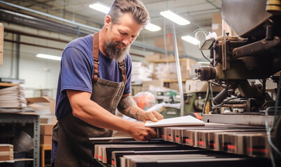 Behind Every Perfect Spine: The Expertise of a Bindery Worker.