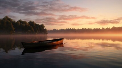 a boat on the water