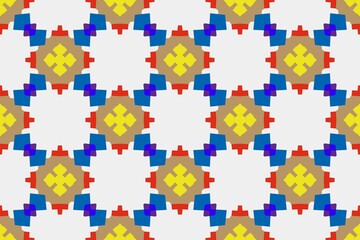 Abstract ethnic rug ornamental seamless pattern.Perfect for fashion, textile design, cute themed fabric, on wall paper, wrapping paper and home decor. Geometric pattern.