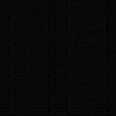 Seamless surface pattern design with mini triangles. Triangular structure wallpaper. Repeated white geometrical figures on black background. Ethnic texture motif. Digital paper with polygons template.