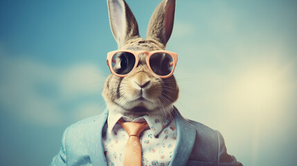 Cooler Hase