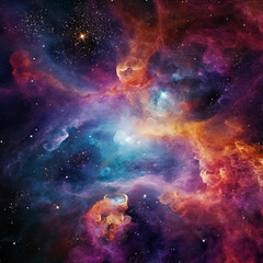 Cosmic Elegance Captivating Nebula for Astronomical Inspiration