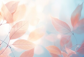 Stunning Abstract Pink & White Leaf Design: Ideal Backdrop for Your Unique Creativity! Generative AI