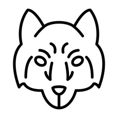 Arctic wolf Icon