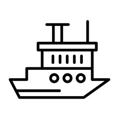 Icebreaker ship Icon