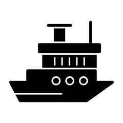 Icebreaker ship Icon