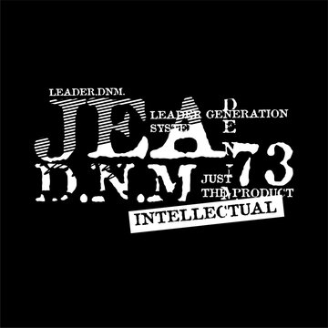 jea denim effect design typography, vector design text illustration, sign, t shirt graphics, print