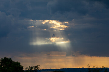 atmosphere, background, beach, beautiful, beauty, blue, bright, calm, cloud, cloudscape, color, dawn, dramatic, dusk, evening, golden, gorgeous, heaven, horizon, idyllic, inspiration, landscape, light