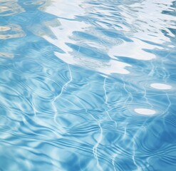 Captivating Mirage: The Enchanting Dance of Water Ripples in a Serene Pool Generative AI