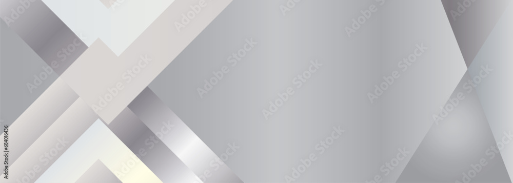 Aufkleber abstract background with dynamic shapes , Abstract geometric white and gray color background. For banner,.eps