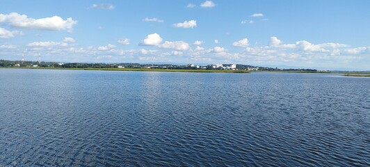 view of the river