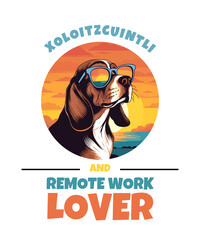 Housecat And Remote Work Lover