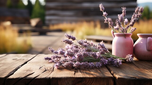 lavender flowers in a bowl