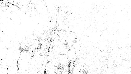 Grunge Black And White Urban Vector Texture Template. Dark Messy Dust Overlay Distress Background. 