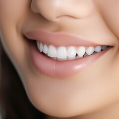Obraz premium close up of a woman's smile