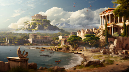  ROME CONCEPT ILLUSTRATION