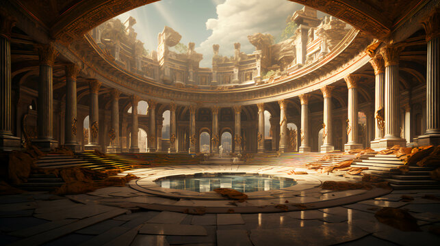  ROME CONCEPT ILLUSTRATION