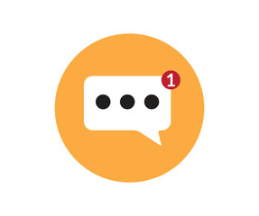 Message icon. Collection of vector symbol on white background. Vector illustration.