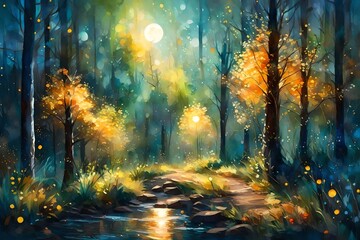 autumn in the forest