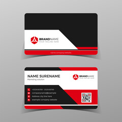 Modern Creative Design Business Card Template Illustration.