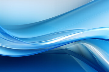 Fototapeta premium abstract blue wave background