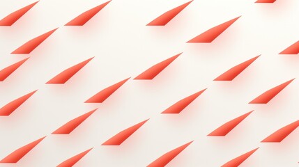 Coral and Pink Diagonal Dashed Line Repeating Pattern - obrazy, fototapety, plakaty