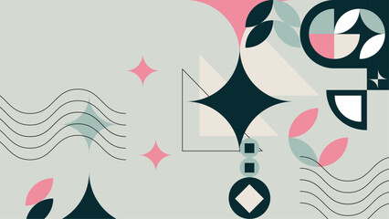 flat background green smooth