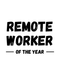 Remote worker of the year