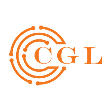 CGL letter design. CGL letter technology logo design on white background. CGL Monogram logo design for entrepreneur and business