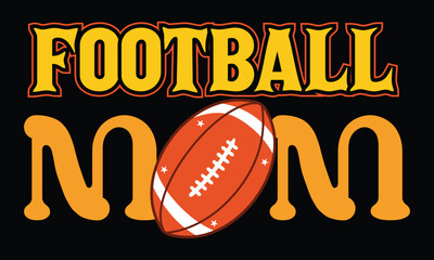 American Football T-shirt Design Vector