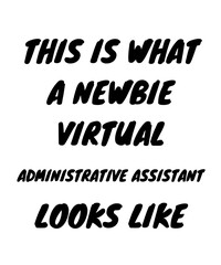 Fototapeta premium Newbie virtual administrative assistant