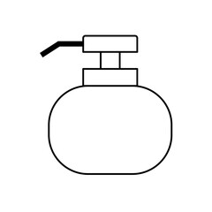 Pump Bottle Icon For Logo And More