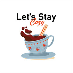 winter t shirt design illustration