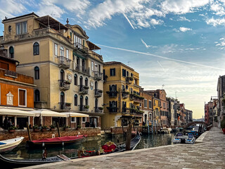 View of canal in Venice  - obrazy, fototapety, plakaty