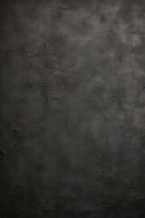 Fototapeta premium Black plastered rough wall Grunge background