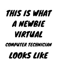Fototapeta premium Newbie virtual computer technician