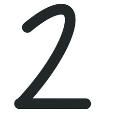 3d number 0 in black