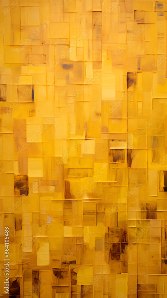 Wall mural abstract yellow background | generative ai