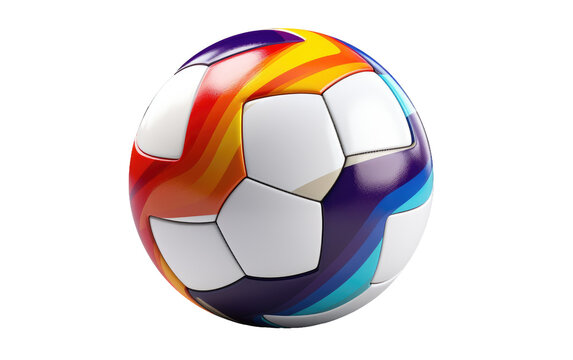 A Realistic Image Capturing the Energy and Precision of Handball on White or PNG Transparent Background.