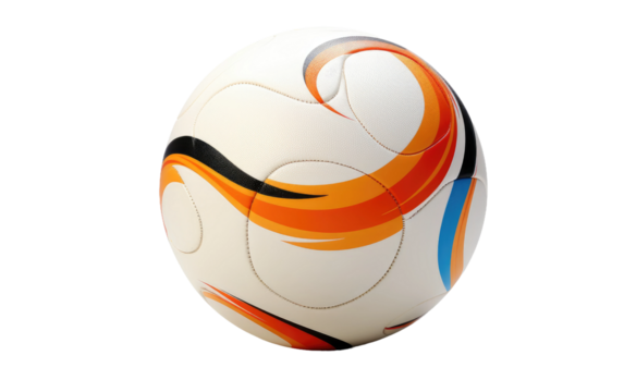 A Realistic Image Showcase of a Jokgu Ball on White or PNG Transparent Background