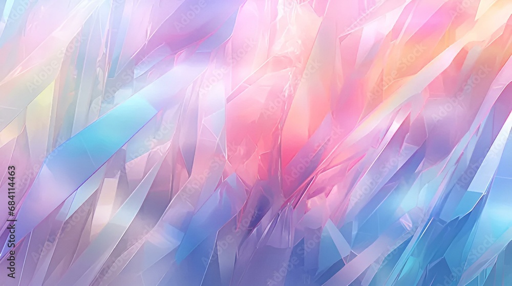 Wall mural crystal background images | generative ai