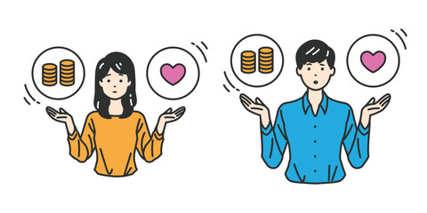 心と給料の天秤 - ライフワークバランスの選択