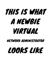 Fototapeta premium Newbie virtual network administrator